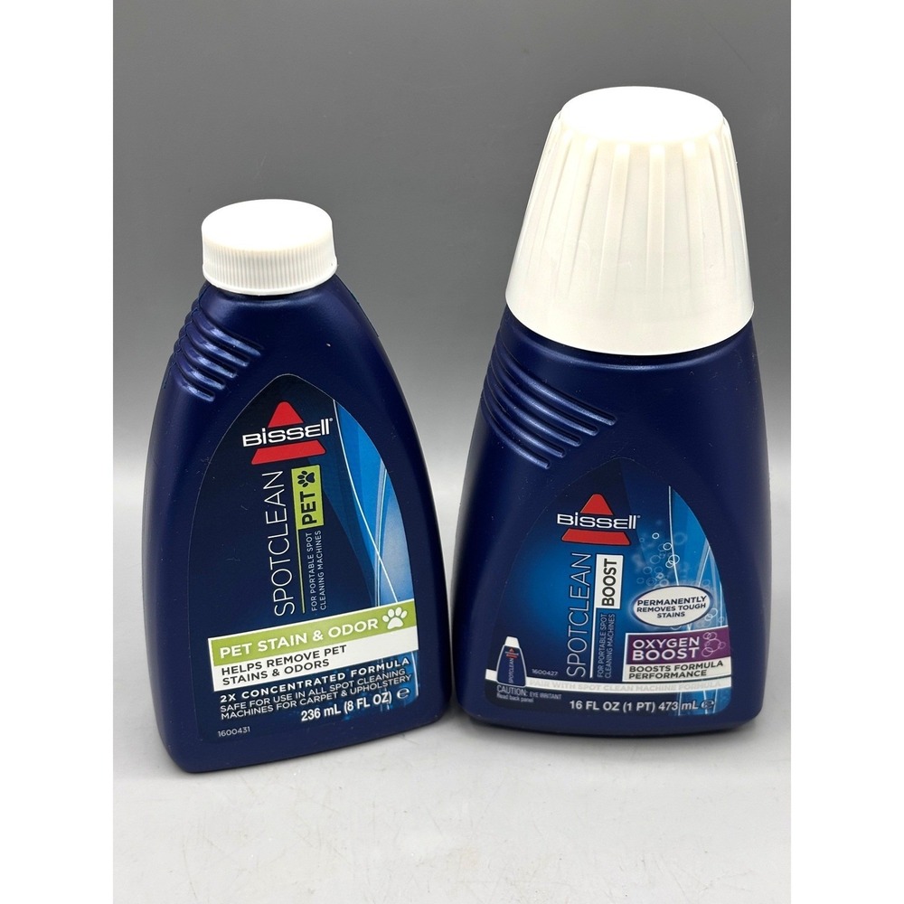 Bissell SpotClean Pet Stain Odor‎ & Oxygen Boost Carpet Cleaning Solution